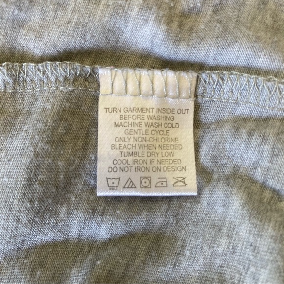 TMNT, Graphic Tee, T-Shirt, Gray, XL - Picture 9 of 12